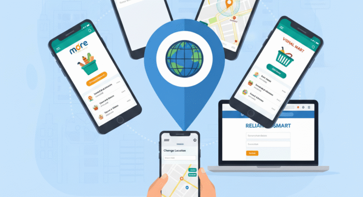 How to Change Your Store Location on Apps, Maps and Retail Websites